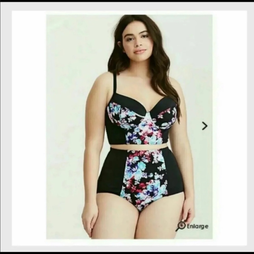 Torrid 2 piece bathing suit